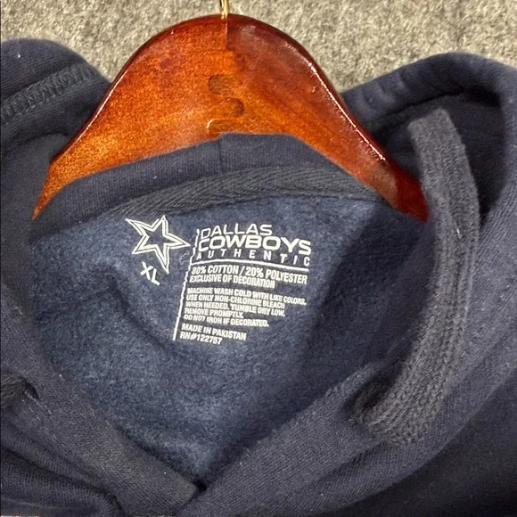 NFL Dallas Cowboys Navy Hoodie - Picture 2 of 4